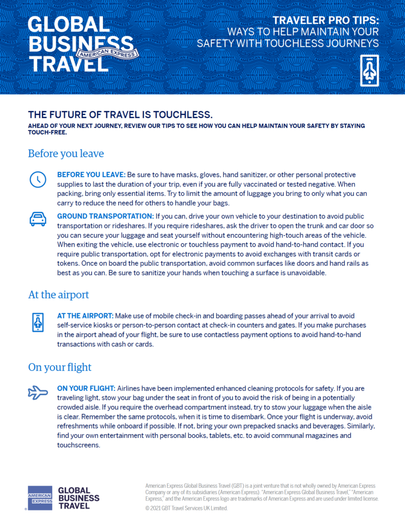 Important Corporate Travel Safety Tips to Consider